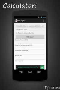 Six Sigma screenshot 3