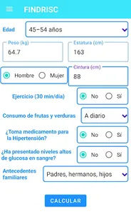 FINDRISC screenshot 0