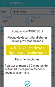 FINDRISC screenshot 1