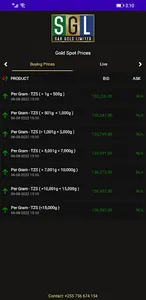 SAB Gold Prices screenshot 0