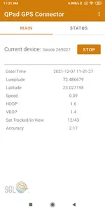 QPad GPS Connector screenshot 1
