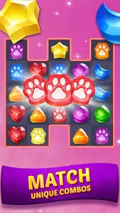 Genies & Gems - Match 3 Game screenshot 0