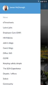 SGNapp screenshot 1
