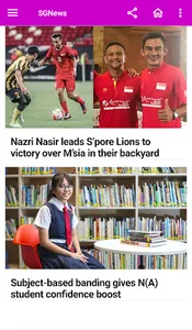 SGNews - Singapore News screenshot 2