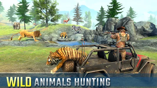 Wild Animal Hunting Games FPS screenshot 0