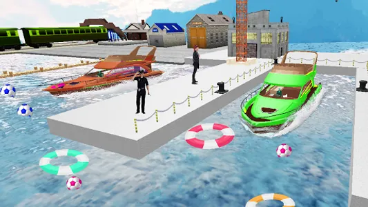 Boat Game 3d Stunt Simulator screenshot 9