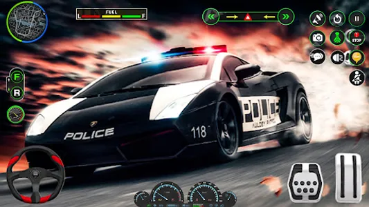 Police Car Parking: Car Games screenshot 2