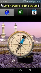 Qibla Direction Finder Compass screenshot 1