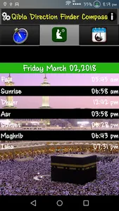 Qibla Direction Finder Compass screenshot 2