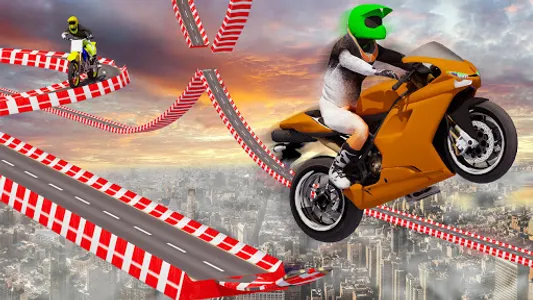 Stunt Bike Race Moto Drive 3D screenshot 10