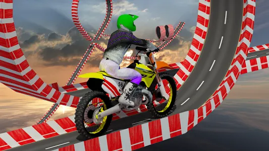 Stunt Bike Race Moto Drive 3D screenshot 4