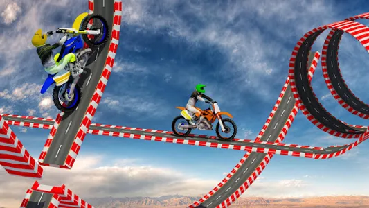 Stunt Bike Race Moto Drive 3D screenshot 8