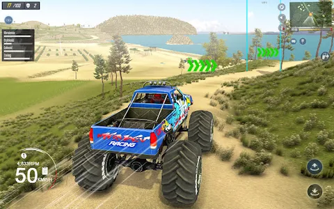 Monster Truck Stunt Truck Game screenshot 3