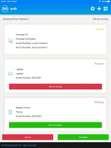 SGW 5D Audit screenshot 12