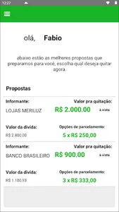 S&H Soluções: Quitação de débi screenshot 12