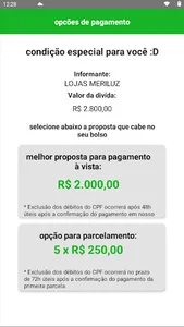 S&H Soluções: Quitação de débi screenshot 7