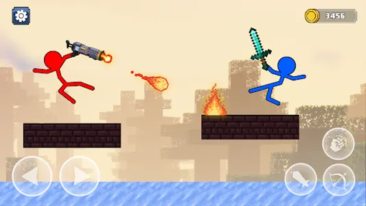 Stickman Craft Fighting Game screenshot 1