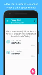 ClinicMD: Patients, Visits, In screenshot 4