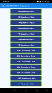 Adult Gerontology Quiz Free screenshot 17