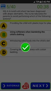 Pediatric Nursing Quiz Questio screenshot 10