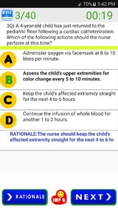 Pediatric Nursing Quiz Questio screenshot 11