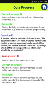 Pediatric Nursing Quiz Questio screenshot 13