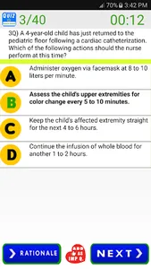 Pediatric Nursing Quiz Questio screenshot 16