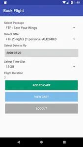 Inflight Dubai screenshot 1