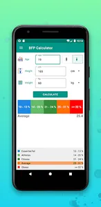 Body Fat Calculator screenshot 3