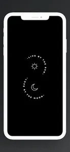 Cool Black Aesthetic Wallpaper screenshot 1