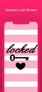 Girly Lock Screen Wallpaper screenshot 3