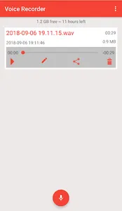 Voice Recorder screenshot 1