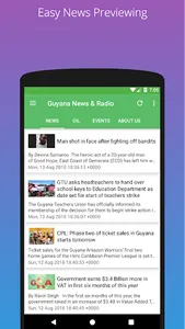 Guyana News & Radio screenshot 1