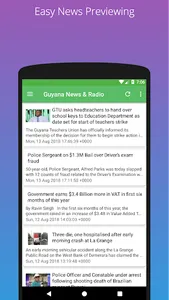Guyana News & Radio screenshot 3