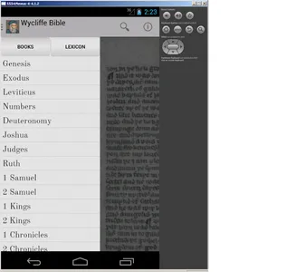 Wycliffe Bible + DRC + Lexicon screenshot 0