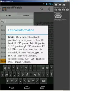 Wycliffe Bible + DRC + Lexicon screenshot 2