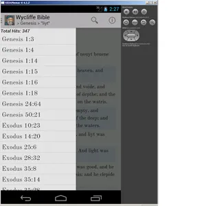 Wycliffe Bible + DRC + Lexicon screenshot 5