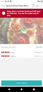 Secret Slice Pizza And Pasta screenshot 1