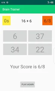 BrainTrain - Train your brain screenshot 3
