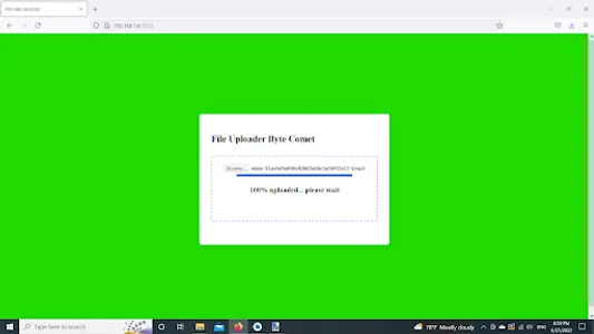 Comet : send file to Computer screenshot 10