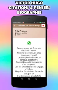 Victor Hugo: Livres et Poésie screenshot 10