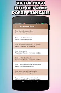 Victor Hugo: Livres et Poésie screenshot 7