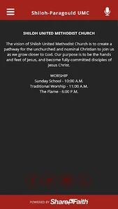 Shiloh-Paragould UMC screenshot 1