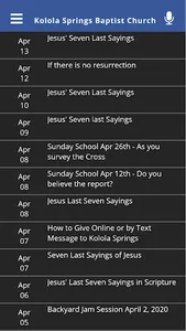Kolola Springs Baptist Church screenshot 0