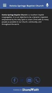 Kolola Springs Baptist Church screenshot 1