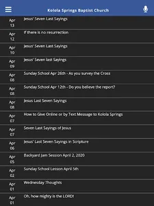 Kolola Springs Baptist Church screenshot 6