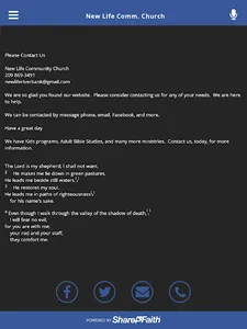 New Life Comm. Church screenshot 8