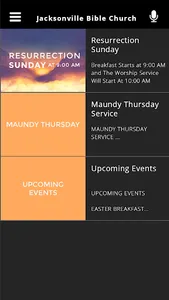 Jacksonville Bible Church App screenshot 1