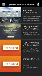 Jacksonville Bible Church App screenshot 2