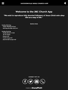 Jacksonville Bible Church App screenshot 4